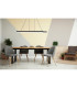 Grekkie Bar Pendant Ceiling Light Matt Black LED Dimmable 2700-6500K Remote Control Timer-12