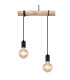 Gregor Bar Pendant Ceiling Light Black 3x E27-4