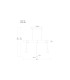 Gregor Bar Pendant Ceiling Light Black 3x E27-9