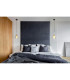 Geeky Dome Pendant Ceiling Light Matt Black Smoke Glass Shade 1x E27-7