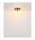 Maxy Globe Ceiling Light Gunmetal Clear Glass Shade 3x E27-5