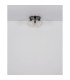 Maxy Globe Ceiling Light Gunmetal Clear Glass Shade 3x E27-6