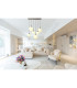 Maxy Cluster Pendant Ceiling Light Coffee Colored Opal Glass Shade 6x E27-5