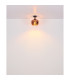 Maxy Globe Ceiling Light Matt Black Copper Glass Shade 1x E27-4