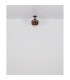 Maxy Globe Ceiling Light Matt Black Copper Glass Shade 1x E27-5
