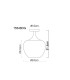Maxy Globe Ceiling Light Matt Black Copper Glass Shade 1x E27-7
