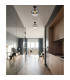 Maxy Globe Ceiling Light Matt Black Smoke Glass Shade 1x E27-3