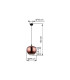Maxy 29cm Dome Pendant Ceiling Light Matt Black Copper Glass Shade 1x E27-6