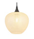 Maxy 29cm Dome Pendant Ceiling Light Gunmetal Clear Glass Shade 1x E27-3