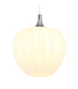 Maxy 29cm Dome Pendant Ceiling Light White Matt Opal Glass Shade 1x E27-3