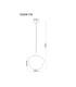 Maxy 29cm Dome Pendant Ceiling Light White Matt Opal Glass Shade 1x E27-6