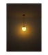 Maxy Dome Pendant Ceiling Light Coffee Colored Opal Glass Shade 1x E27-4