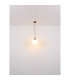 Maxy Dome Pendant Ceiling Light Coffee Colored Opal Glass Shade 1x E27-5