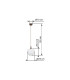 Maxy Dome Pendant Ceiling Light Coffee Colored Opal Glass Shade 1x E27-8