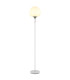 Maxy Glass Floor Lamp White Matt Opal Glass Shade 1x E27-1