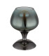 Maxy Bedside Table Lamp Gunmetal Green Glass Shade 1x E27-2