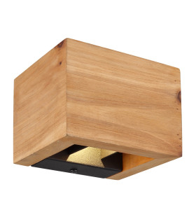 Alina Up & Down Wall Lamp Dark Brown LED 3000K-1