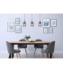 Kammi Bar Pendant Ceiling Light Matt Black Smoke Glass Shade 3x E27-7