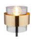 Milley Cylindrical Table Lamp Matt Black Glass Shade 1x E27-3