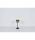 Milley Cylindrical Table Lamp Matt Black Glass Shade 1x E27-8