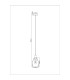 Fanni Dome Pendant Ceiling Light Matt Black Smoke Glass Shade 1x E27-8