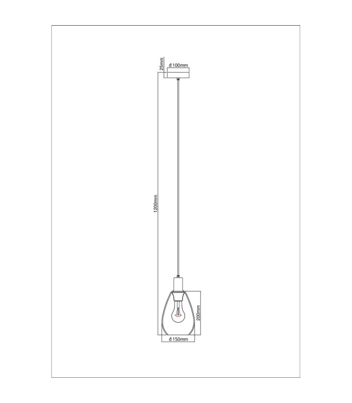 Fanni Dome Pendant Ceiling Light Matt Black Smoke Glass Shade 1x E27-8
