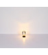 Fanni Bedside Table Lamp Matt Black Smoke Glass Shade 1x E27-5