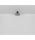 Giuseppe Globe Ceiling Light Matt Black Smoke Glass Shade 1x E27-6