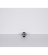 Shaun Bedside Table Lamp Matt Black Smoke Glass Shade 1x E27-6