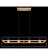 Erica Bar Pendant Ceiling Light Dark Brown 4x E27-6