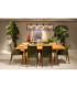 Erica Bar Pendant Ceiling Light Dark Brown 4x E27-7