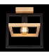 Erica Semi Flush Ceiling Light Dark Brown 1x E27-5