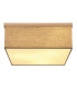 Ossi Flush Ceiling Light Matt Black 3x E27-3