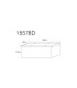 Ossi Flush Ceiling Light Matt Black 3x E27-5