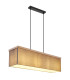 Ossi Bar Pendant Ceiling Light Matt Black 4x E27-1