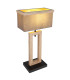 Ossi Table Lamp with Shade Matt Black 1x E27-1