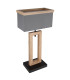 Ossi Table Lamp with Shade Matt Black 1x E27-2
