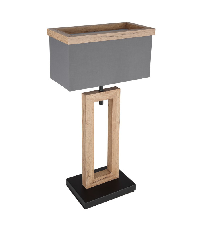 Ossi Table Lamp with Shade Matt Black 1x E27-2