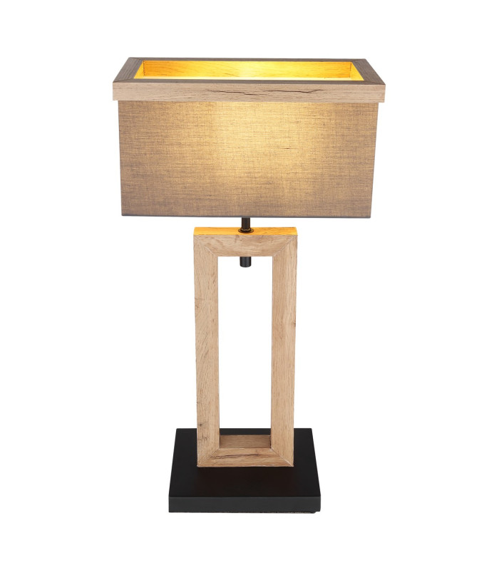 Ossi Table Lamp with Shade Matt Black 1x E27-3
