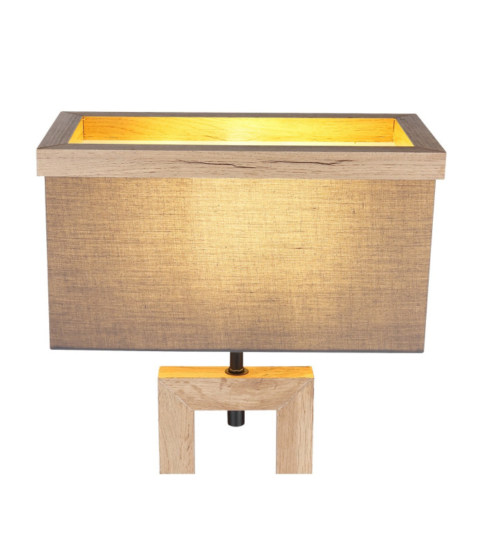 Ossi Table Lamp with Shade Matt Black 1x E27-4