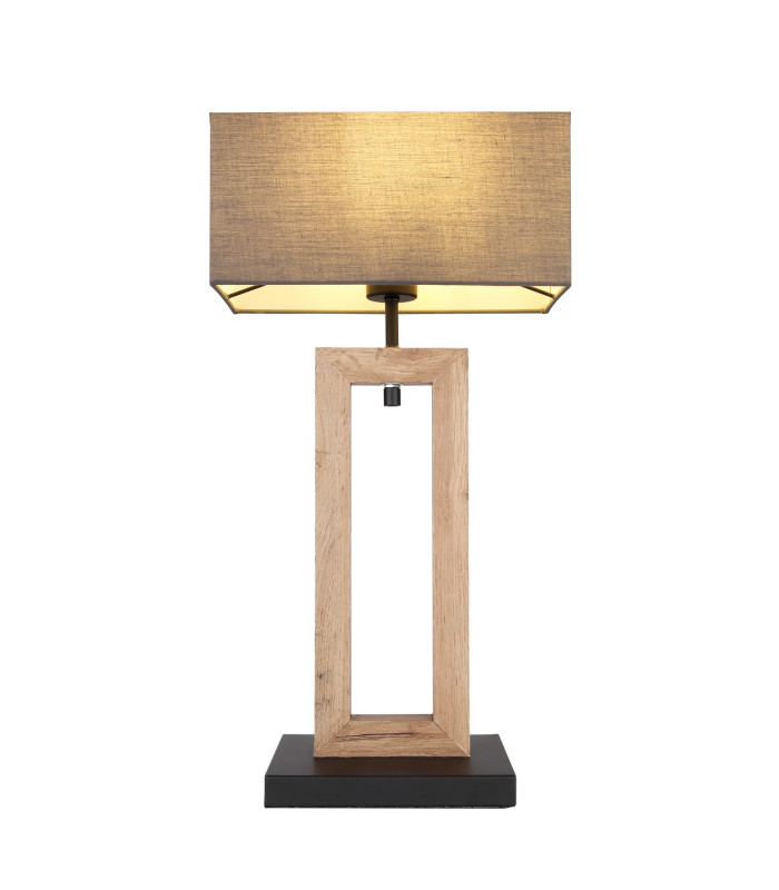 Ossi Table Lamp with Shade Matt Black 1x E27-6