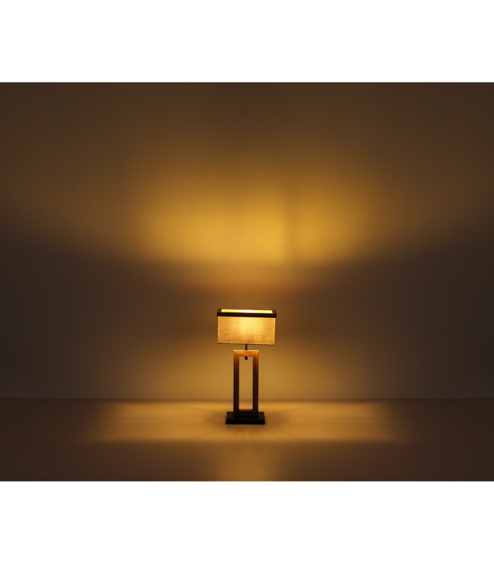 Ossi Table Lamp with Shade Matt Black 1x E27-7