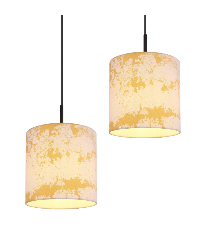 Engelbert Bar Pendant Ceiling Light Matt Black 4x E27-4