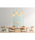 Engelbert Bar Pendant Ceiling Light Matt Black 4x E27-5