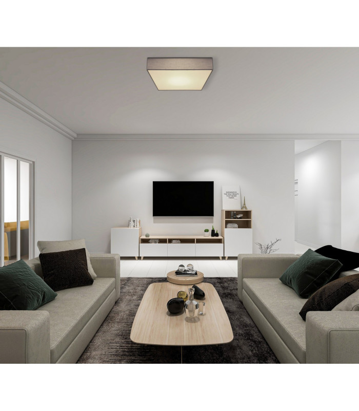 Sanna Flush Ceiling Light White LED 3000-6000K-9