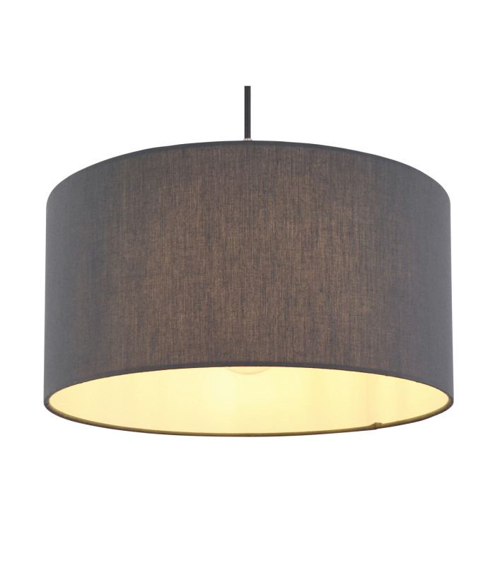 Sanna Cylindrical Pendant Ceiling Light Nickel Matt 1x E27-3