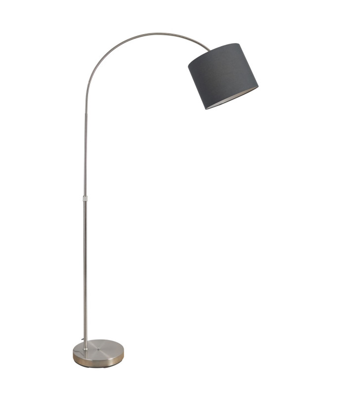 Sanna Arc Floor Lamp Nickel Matt 1x E27-1
