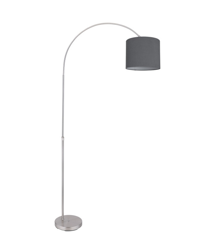 Sanna Arc Floor Lamp Nickel Matt 1x E27-2