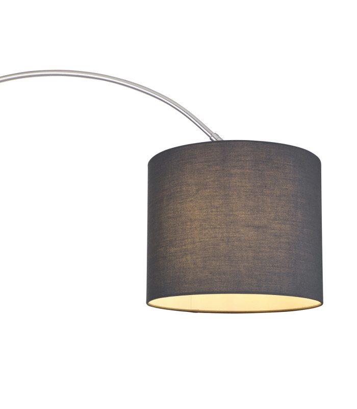 Sanna Arc Floor Lamp Nickel Matt 1x E27-3