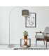 Sanna Arc Floor Lamp Nickel Matt 1x E27-5